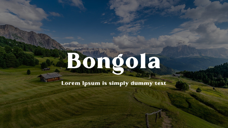 Bongola Font