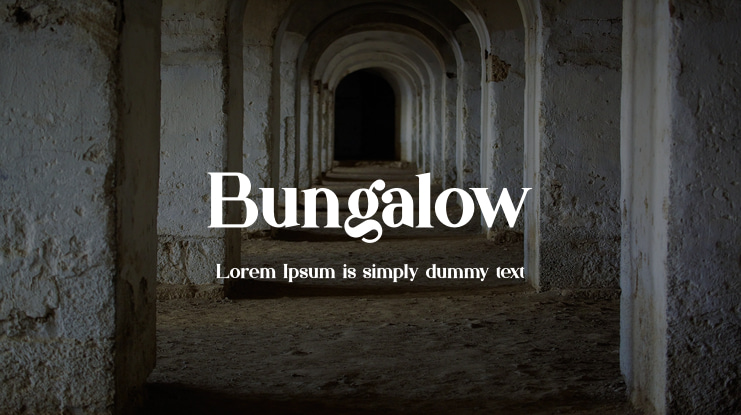 Bungalow Font