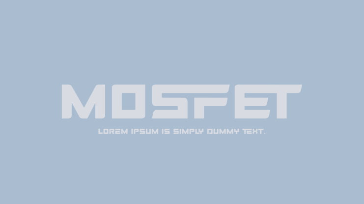 MOSFET Font