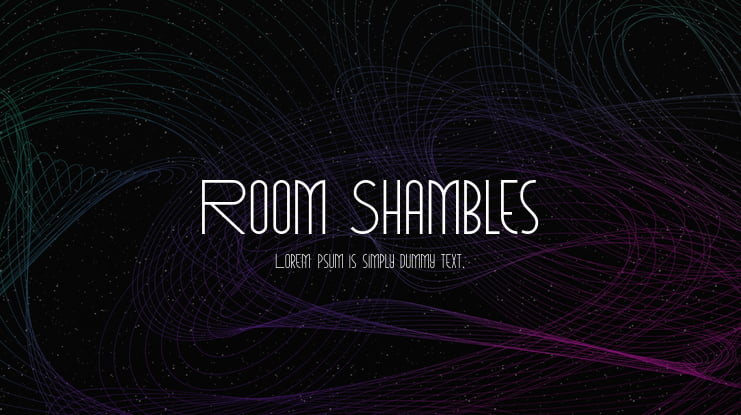 Room Shambles Font