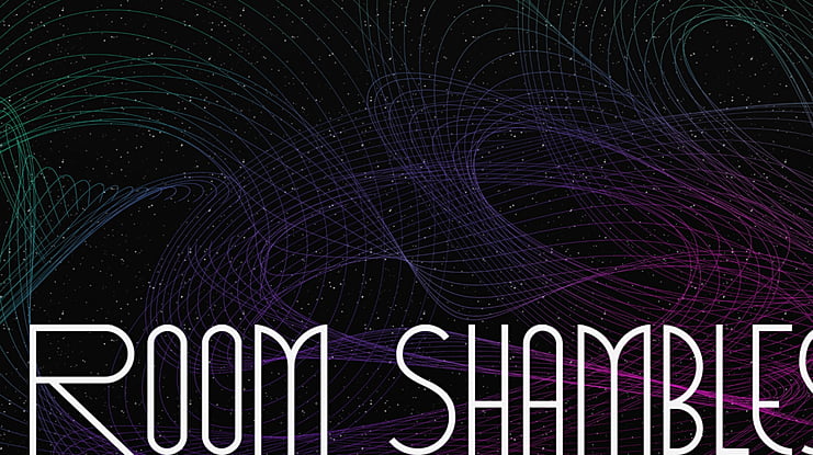 Room Shambles Font