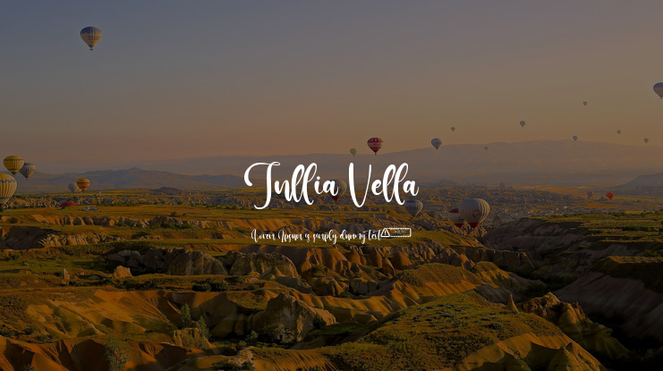 Jullia Vella Font