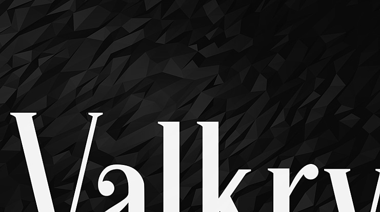 Valkry Font Family