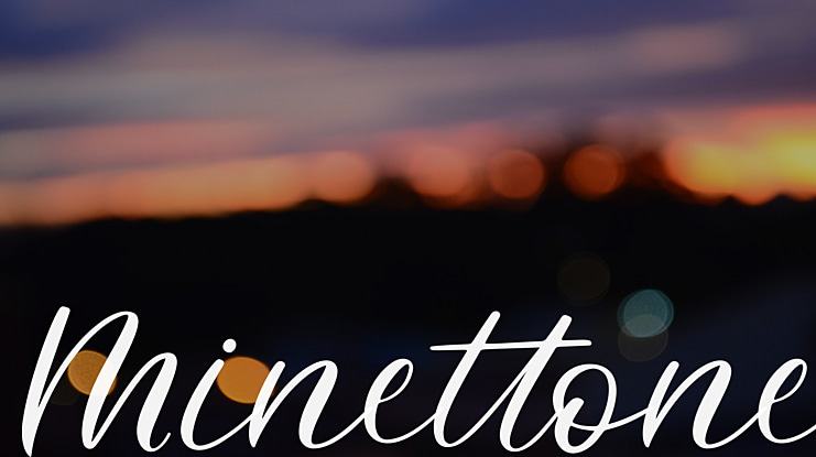 Minettone Font