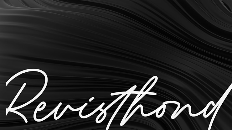 Revisthond Font