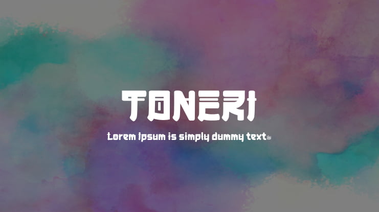 TONERI Font