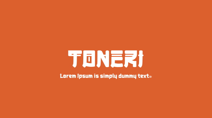 TONERI Font
