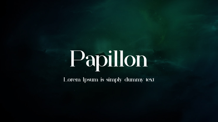Papillon Font