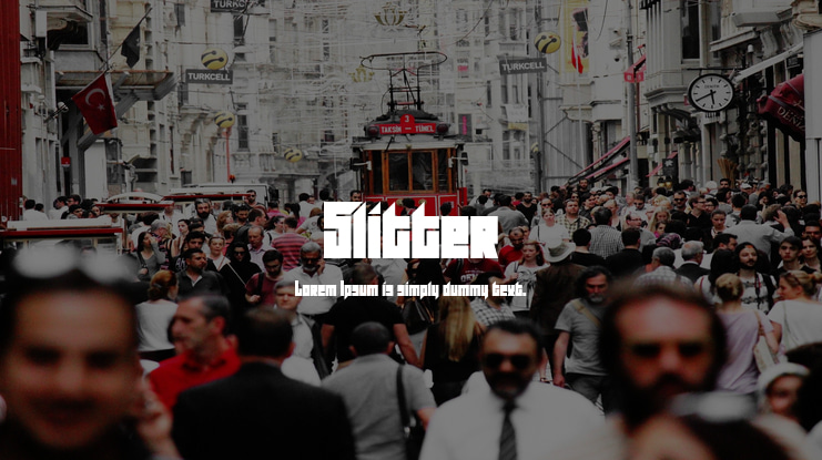 Slitter Font