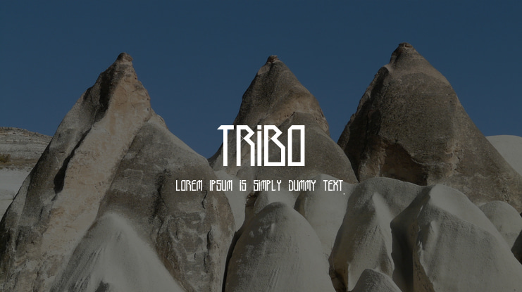 Tribo Font