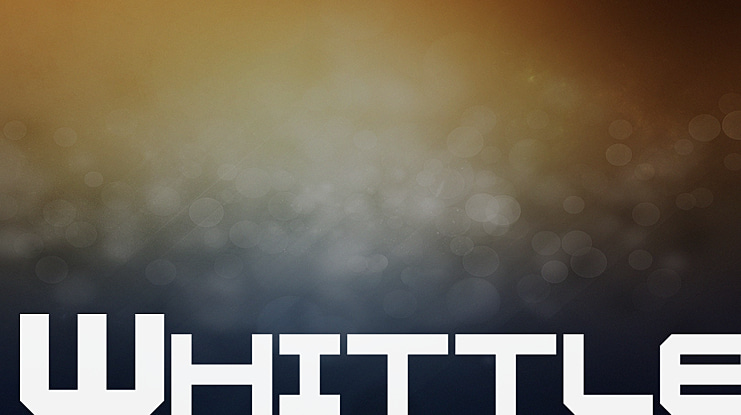 Whittle Font Family