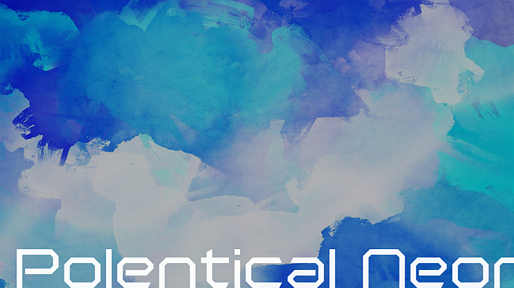 Polentical Neon Font Family