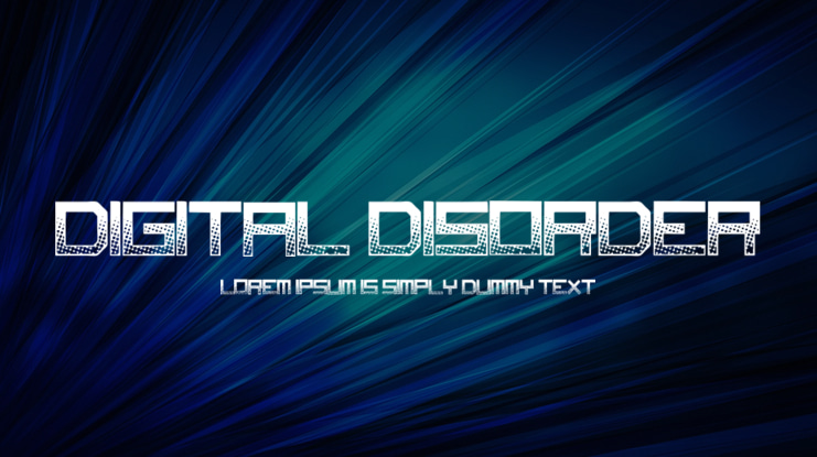 Digital Disorder Font