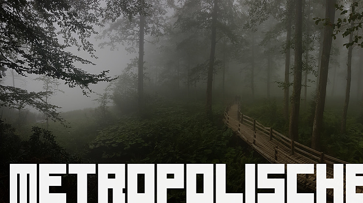 Metropolische Font