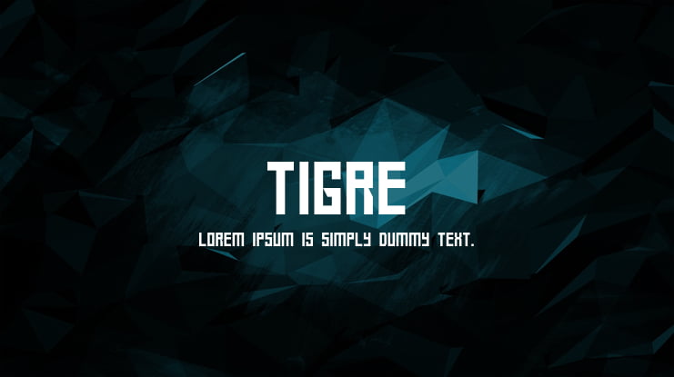 Tigre Font