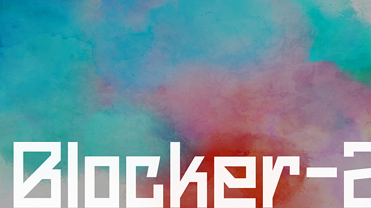Blocker-2 Font