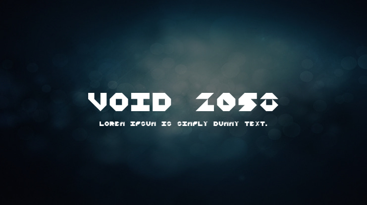 Void 2058 Font