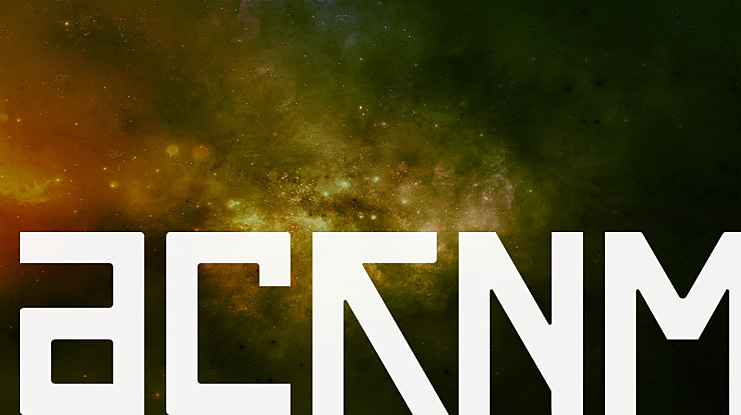 ACRNM Font