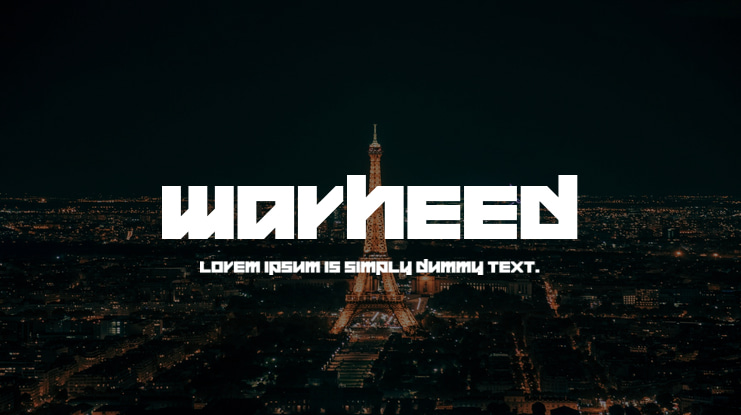 Warheed Font