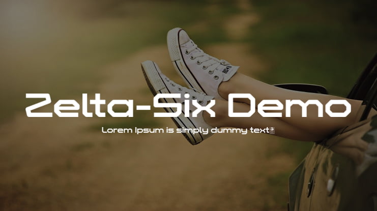 Zelta-Six Demo Font Family