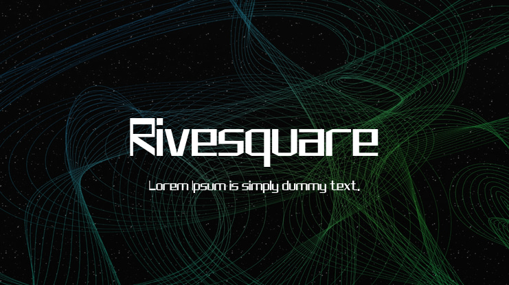 Rivesquare Font