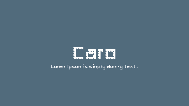 Caro Font