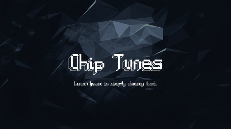 Chip Tunes Font Family