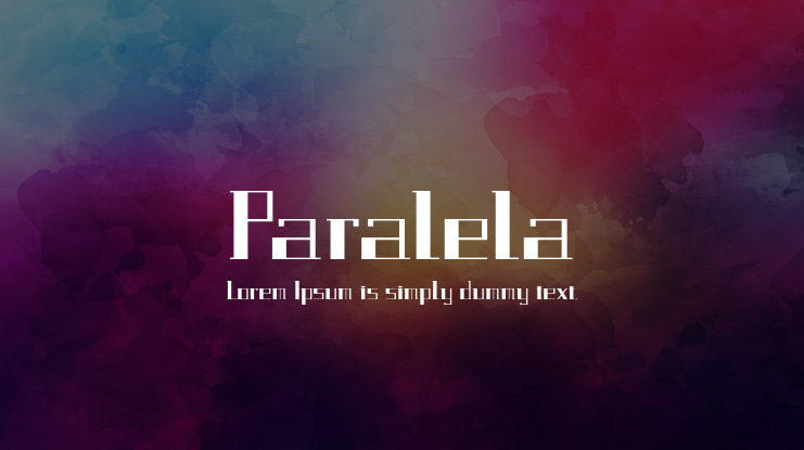 Paralela Font