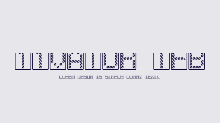 11vator tfb Font