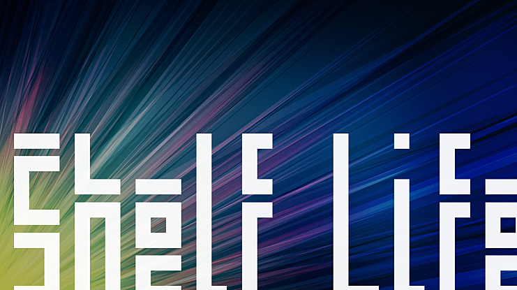 Shelf Life Font