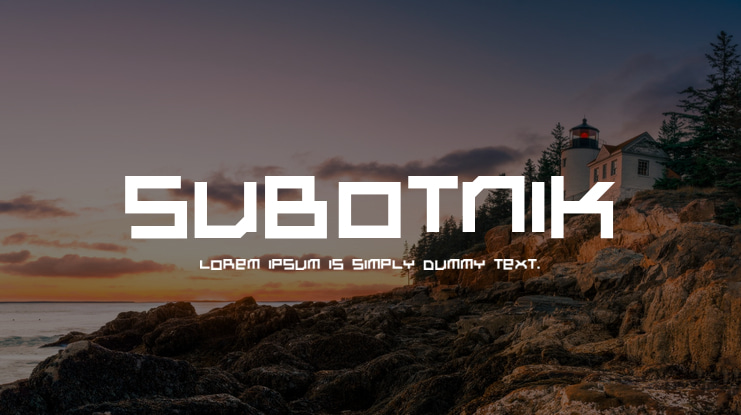 Subotnik Font