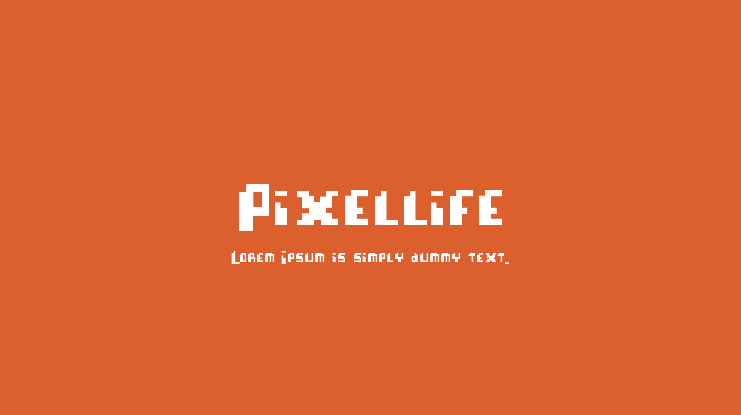 Pixellife Font