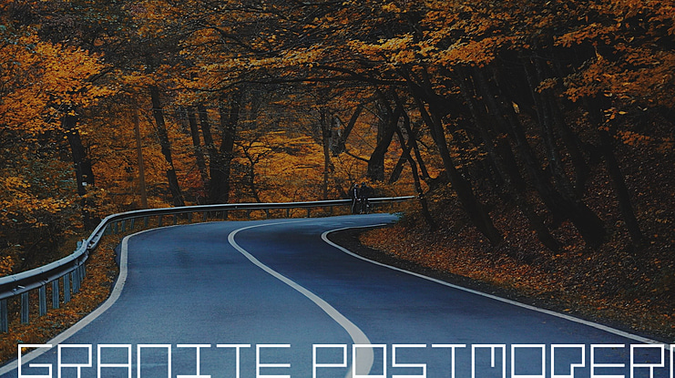 Granite Postmodern Font