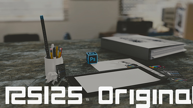 RS125 Original Font