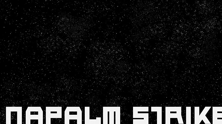 Napalm Strike Font