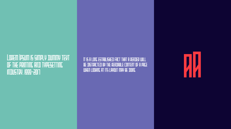 Stretched Electrons Font Family