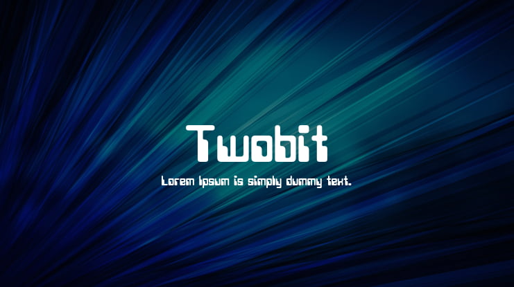 Twobit Font Family