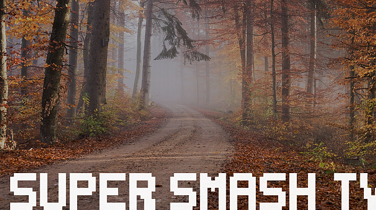 Super Smash TV Font