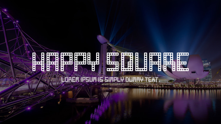 Happy Square Font