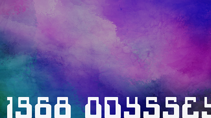 1968 Odyssey Font Family