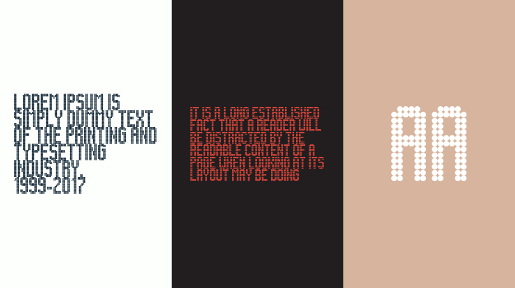 Lightdot 13x6 Font