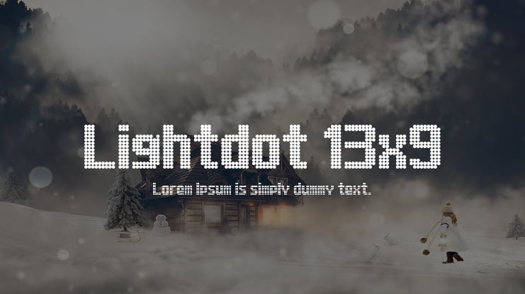 Lightdot 13x9 Font