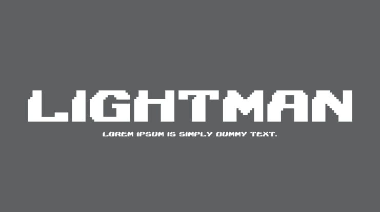 Lightman Font Family
