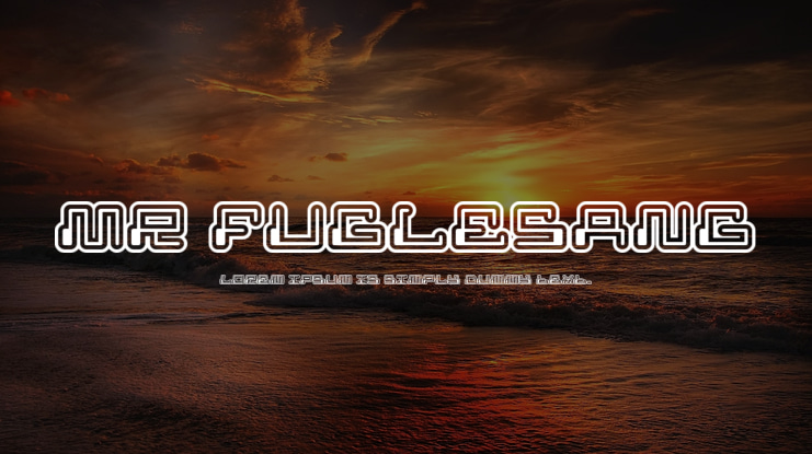 Mr Fuglesang Font Family