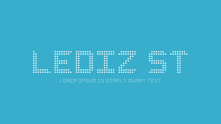 LediZ St Font