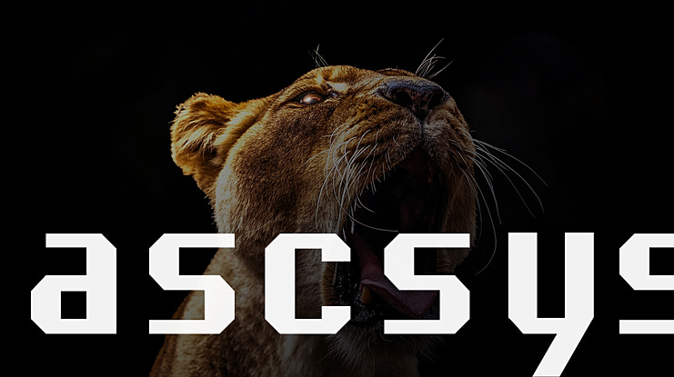 Ascsys Font