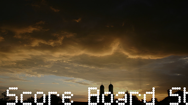 Score Board St Font