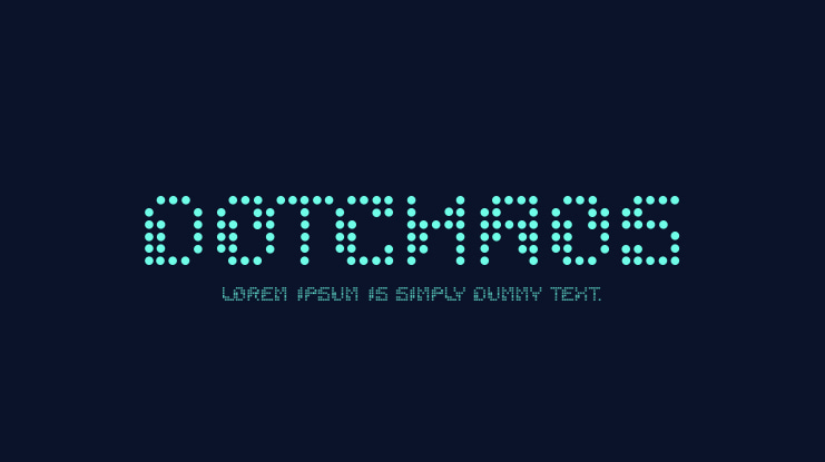 Dotchaos Font