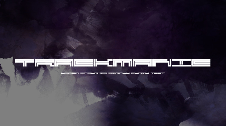 TrackManic Font