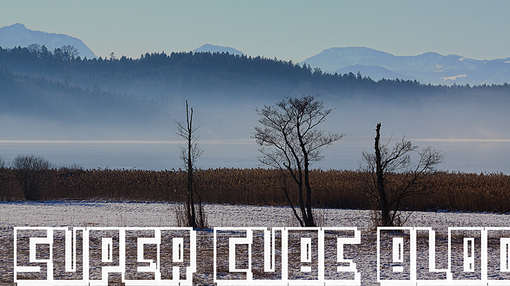 Super cube Blod Font Family